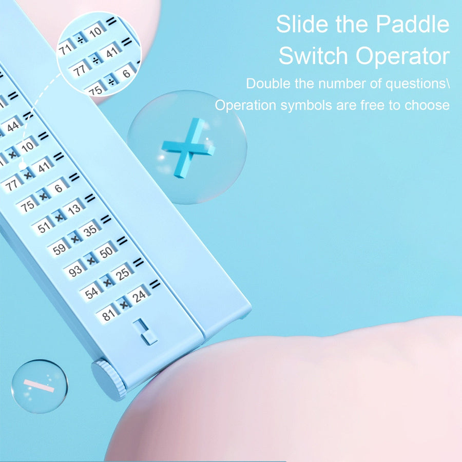 Math Master Educational Table Poster - Image 1