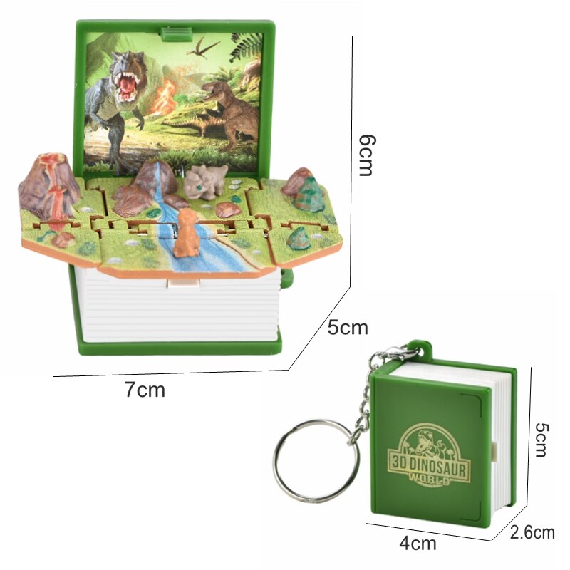 3D Dinosaur Mini Keychain Toy - Image 6