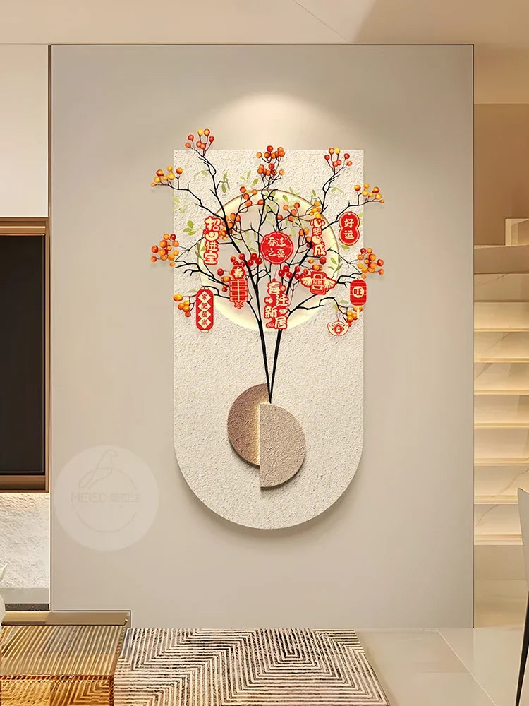 Three-dimensional Green Plant Green Plant Wall Art - Image 3