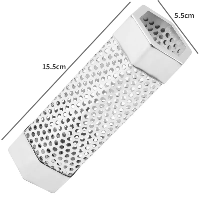 Aromatic Stainless Steel Hexagon BBQ Smoker Tube - Image 8