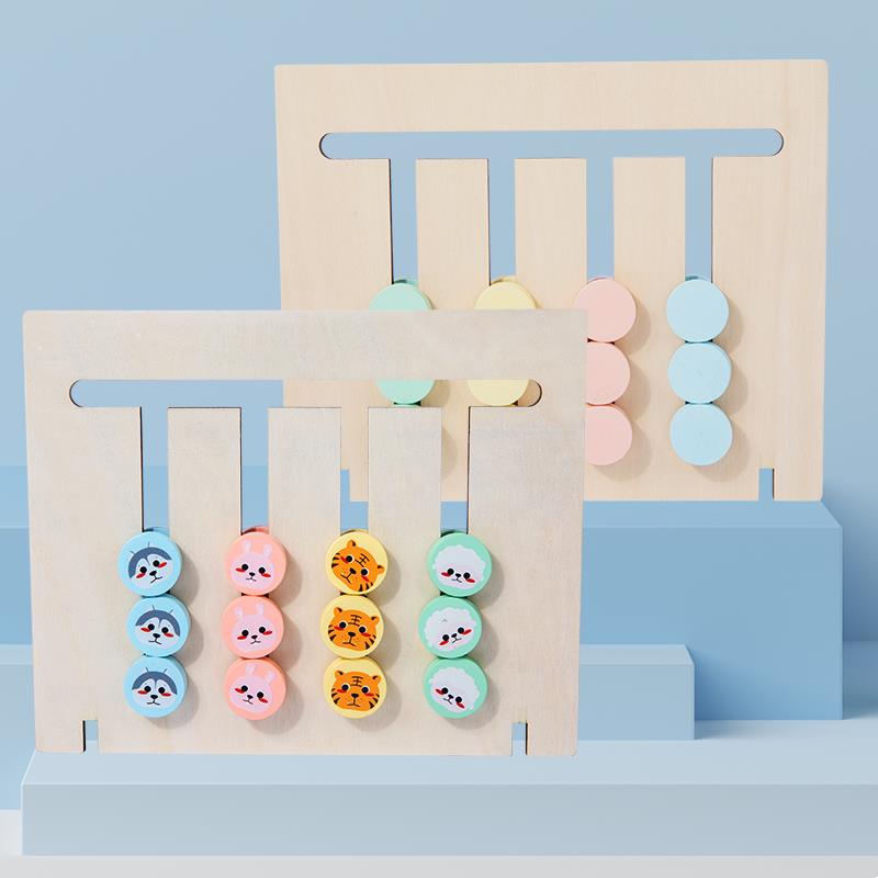 Logic Board Kids Educational Wooden Toy - Image 3