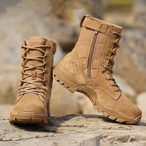 Tactical Urban Nomad Lightweight Zipper Hiking Boots - Image 0