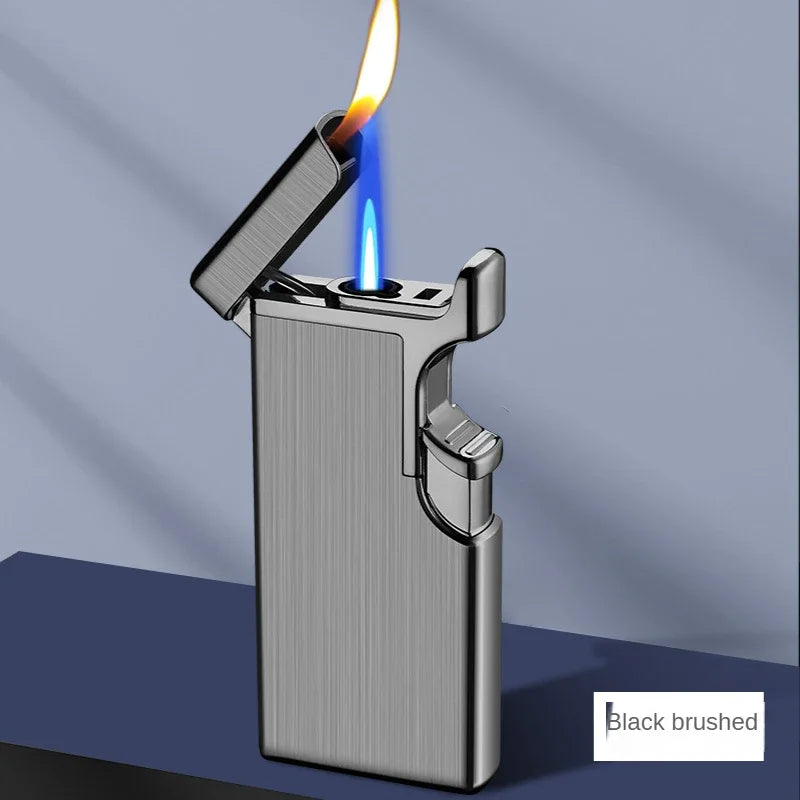 Metal Double Fire Jet Butane Lighter - Image 6