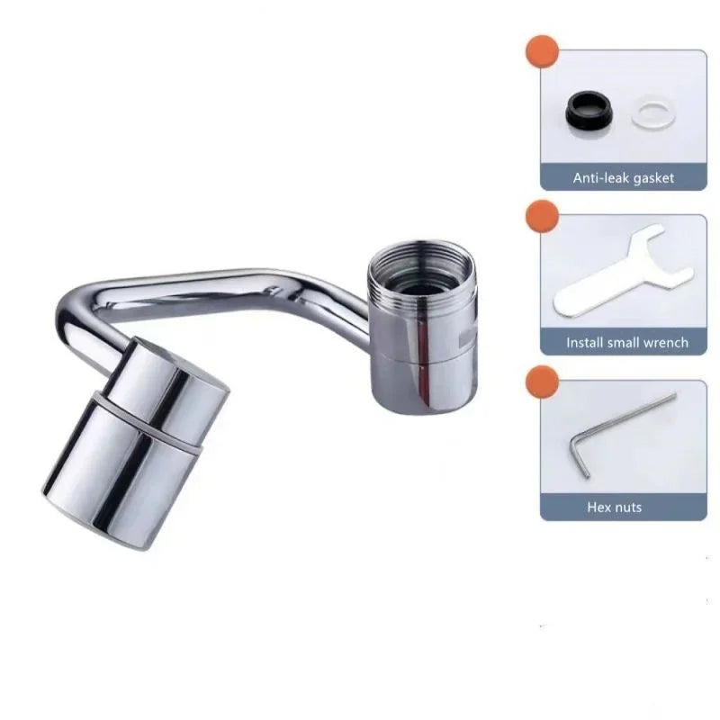 Rotating Multi-Purpose Universal Anti-Splash Faucet Extender - Image 6