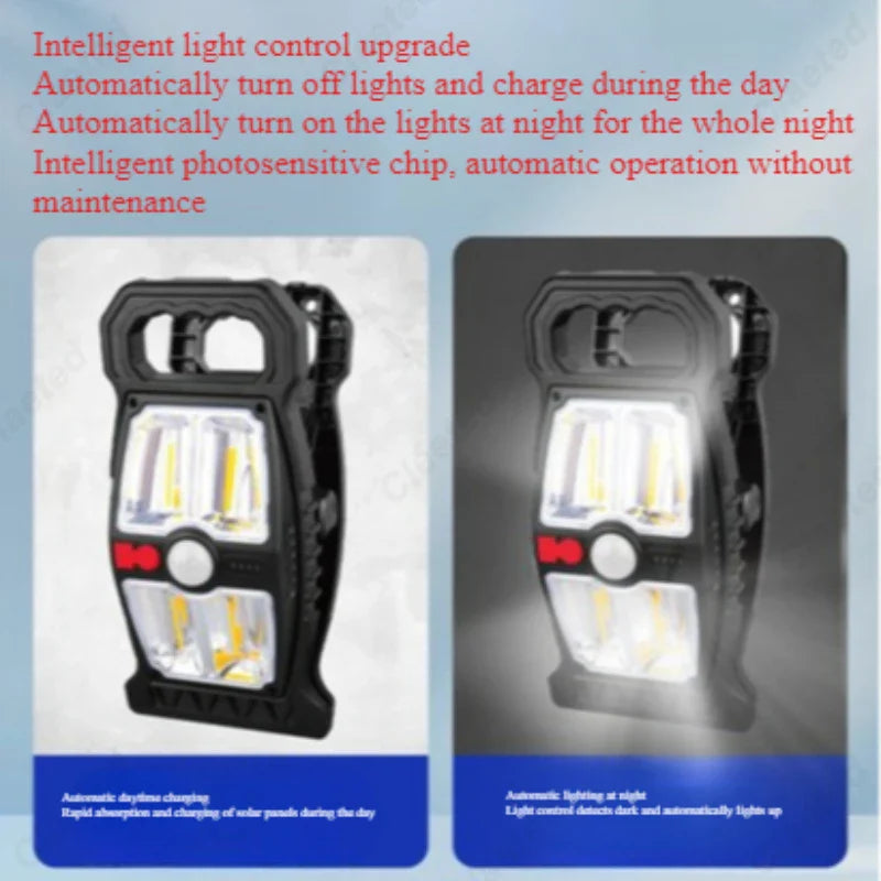 Solar Powered Super Bright Waterproof Lamp - Image 4