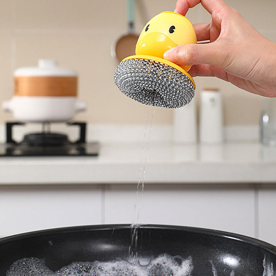 Duck Shape Dishwashing Scrubber - Image 5