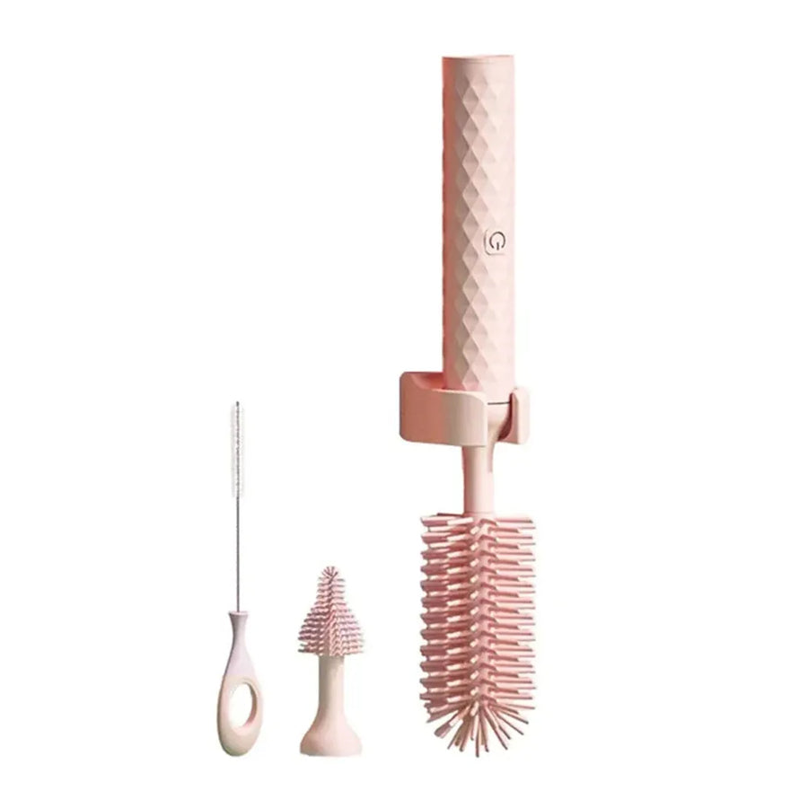 Electric Rotating Silicone Bottle Cleaner Set - Image 9