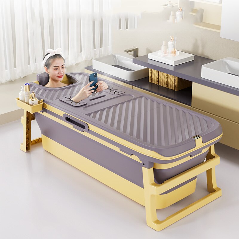 Folding Relaxing Spae Portable Bathtub - Image 3