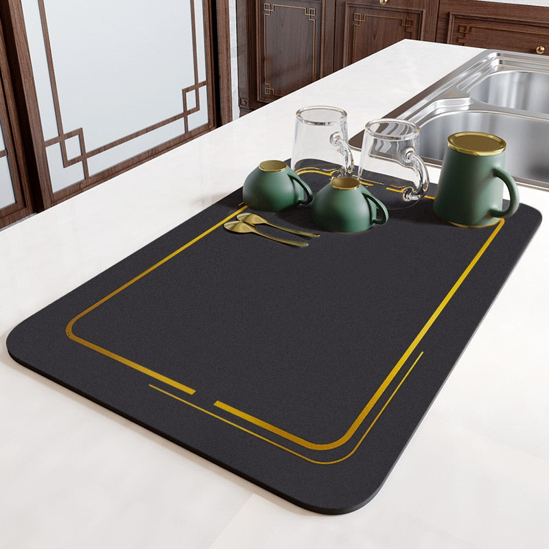 Large Water Absorbent Kitchen Draining Pad - Image 10