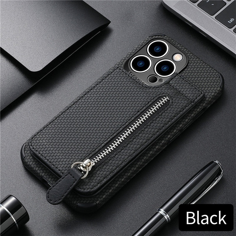Zip Zip Elegance Wallet iPhone Case - Image 2