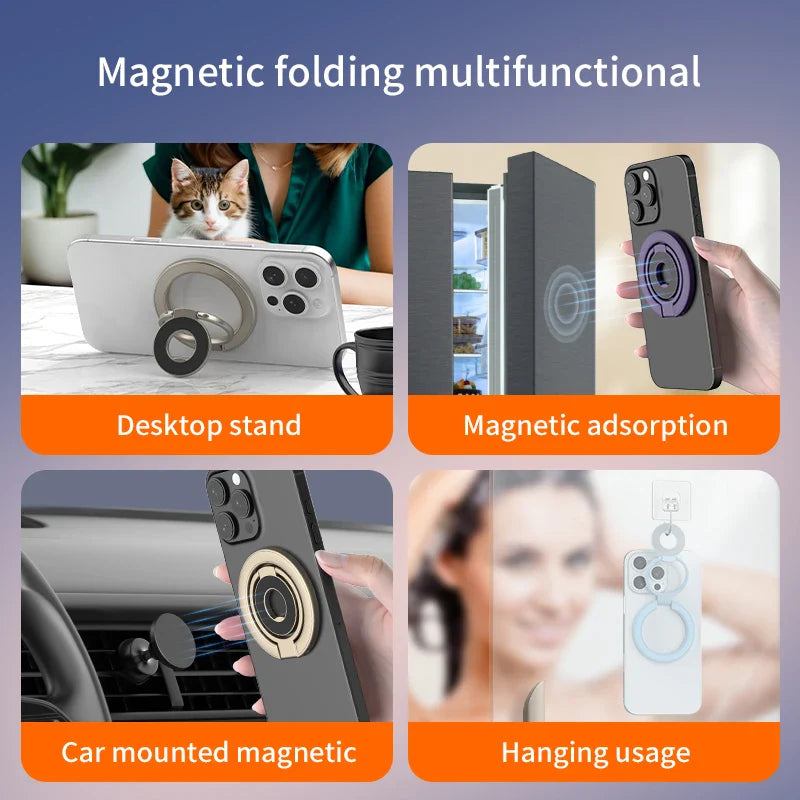 Magsafe Metal Foldable Ultra-Thin Phone Holder - Image 4