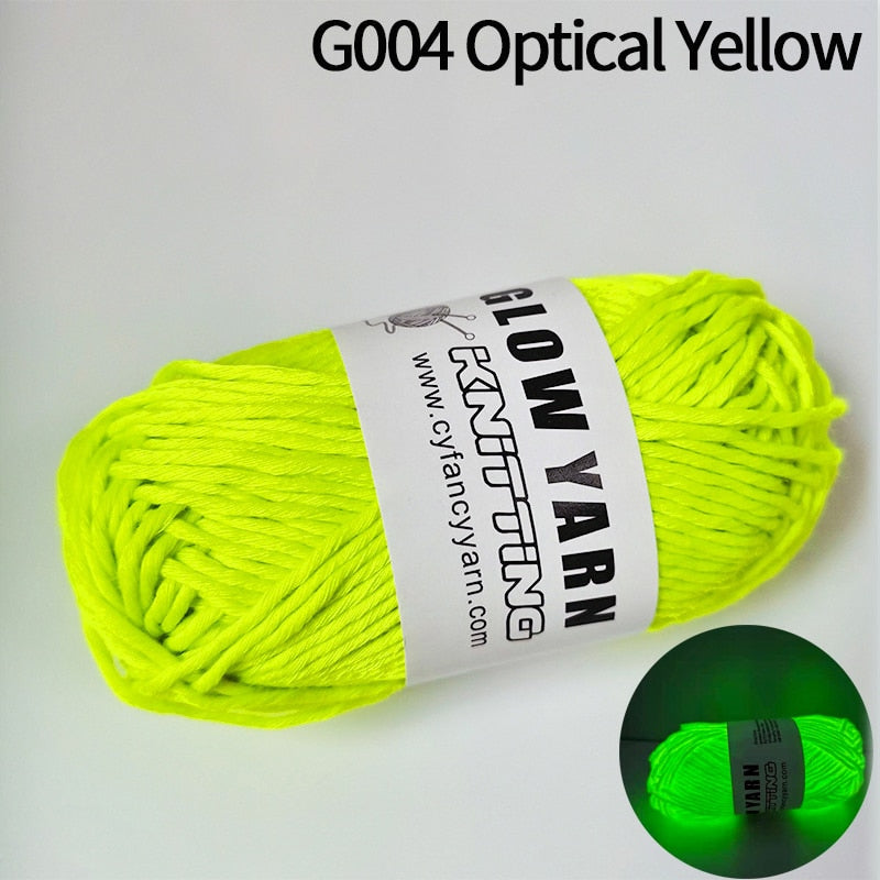 Sparkle Glow Luminous Knitting Yarn - Image 14
