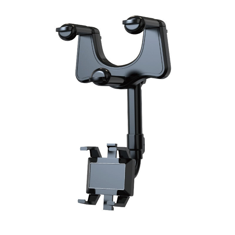 Rotating Rearview Mirror Phone Holder - Image 5