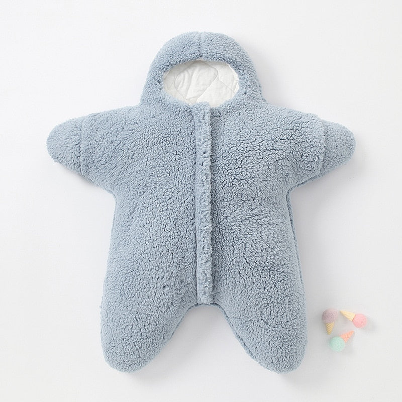 Cute Baby Starfish Winter Onesie - Image 8