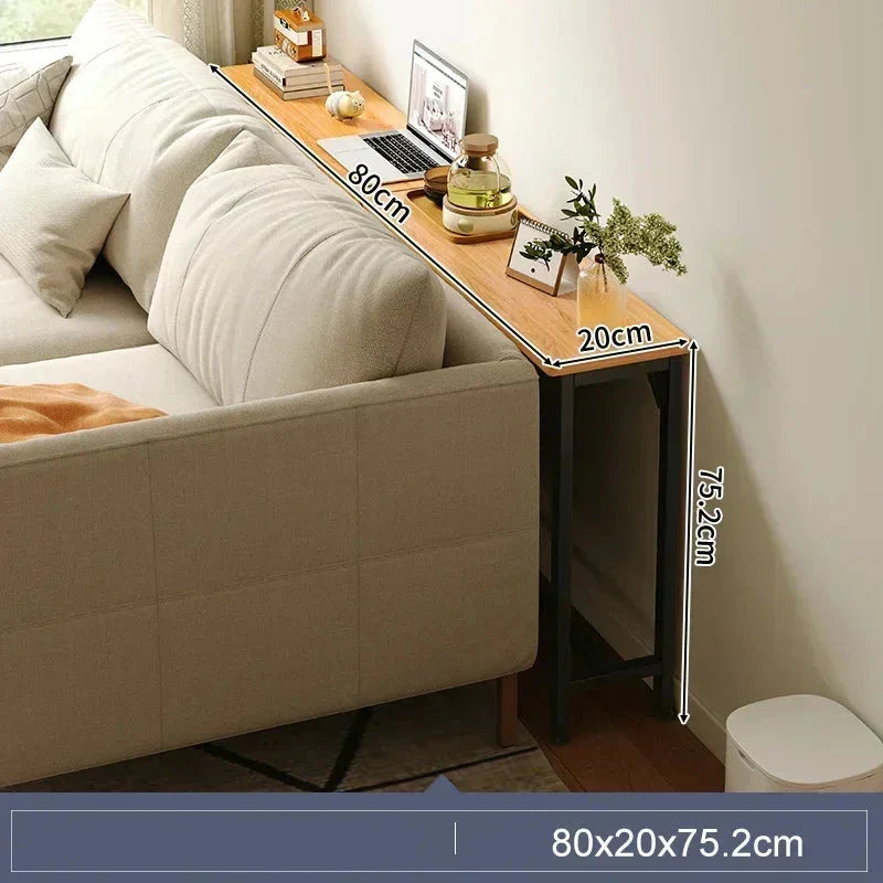 Sofa Gap Table Narrow Modern Space-Saving Table - Image 7