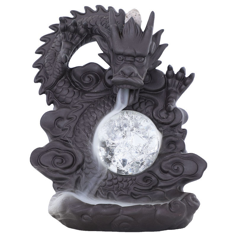 Mystic Dragon Lucky Clay Waterfall Burner - Image 3