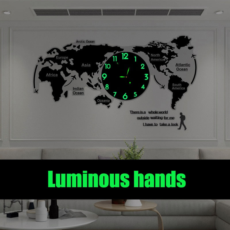 Artsy Time Unique Acrylic 3D DIY Wall Clock - Image 6