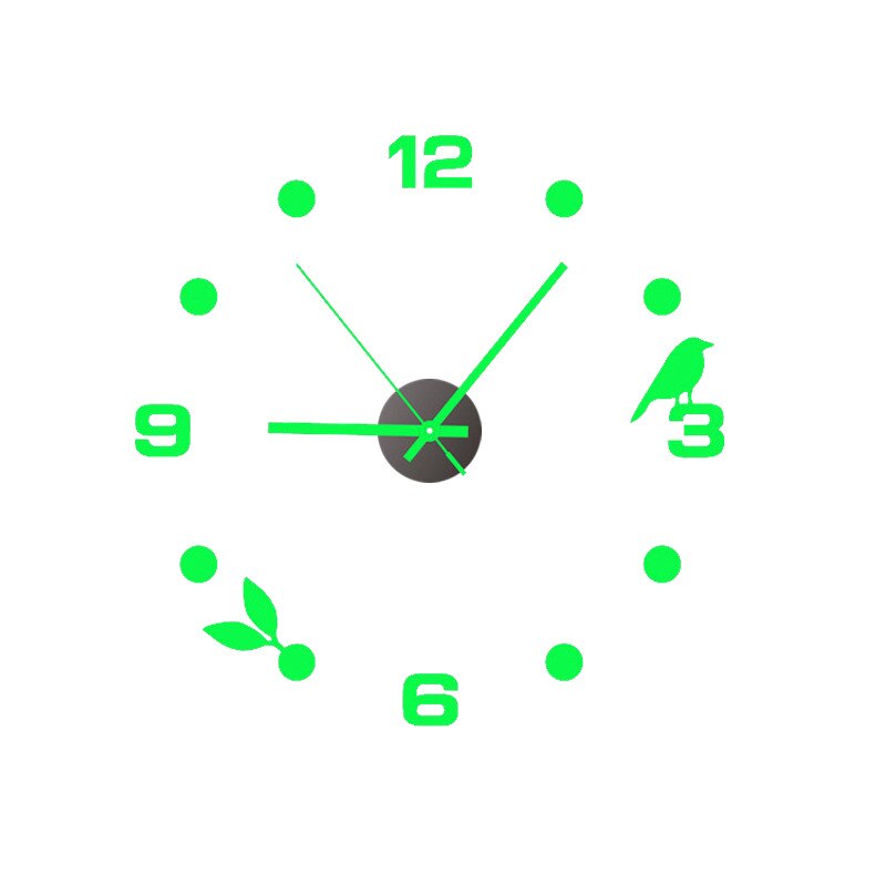 3D Luminous Silent Wall Clock - Image 12