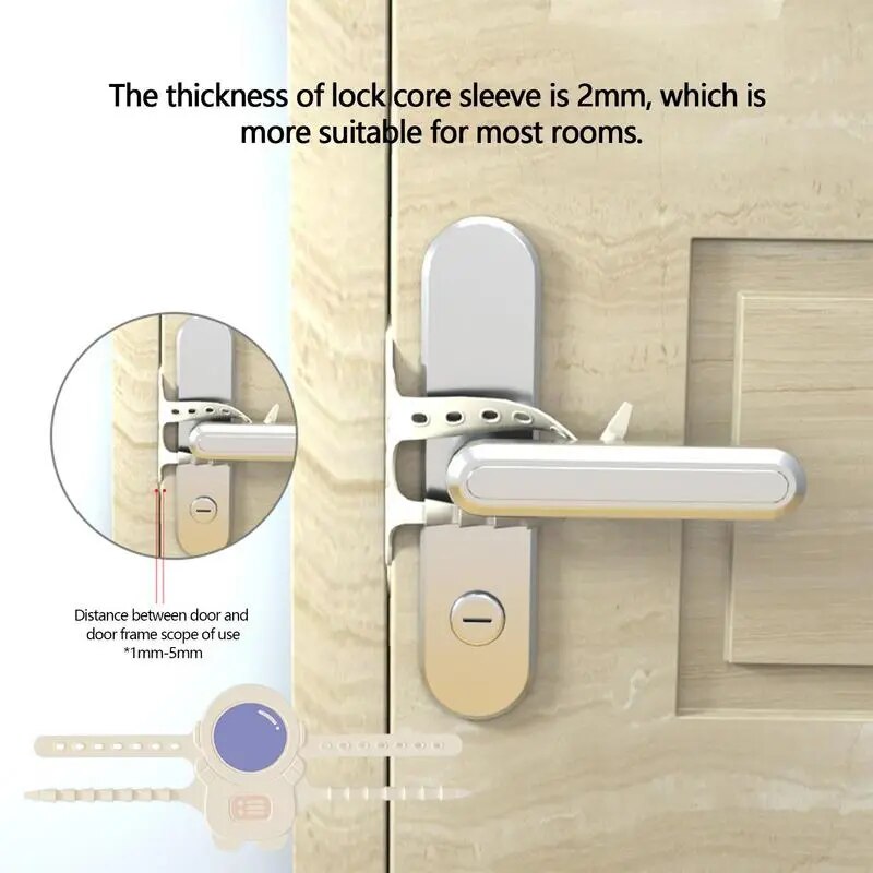Silent Shield Noise Reduction Door Lock Cover - Image 4