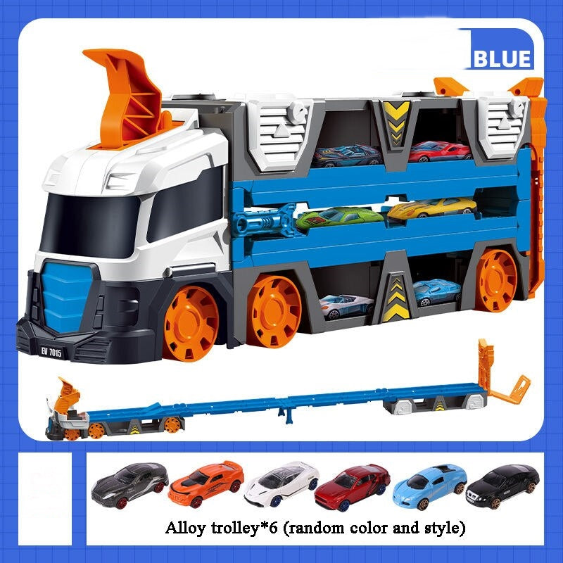 Giant Folding Truck Catapult Race Track - Image 8