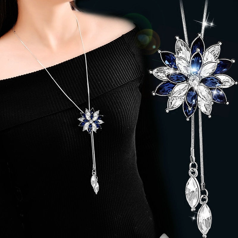 Winter Sparkle Snowflake Necklace - Image 7