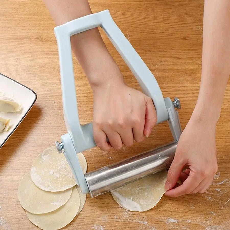 Easy Dough Maker Baking Stainless Steel Roller - Image 3