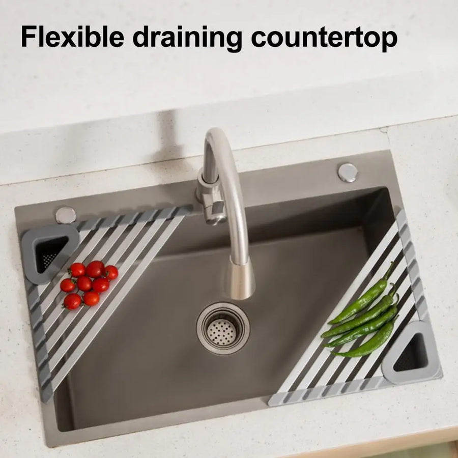 Triangle Slip-Resistant Sink Corner Storage Shelf Rack - Image 5