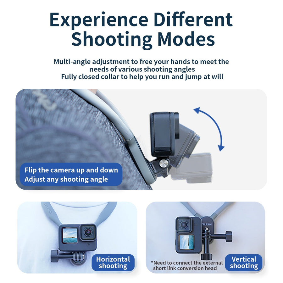 Magnetic Silicone Neck-Mounted Action Camera Accessories - Image 2