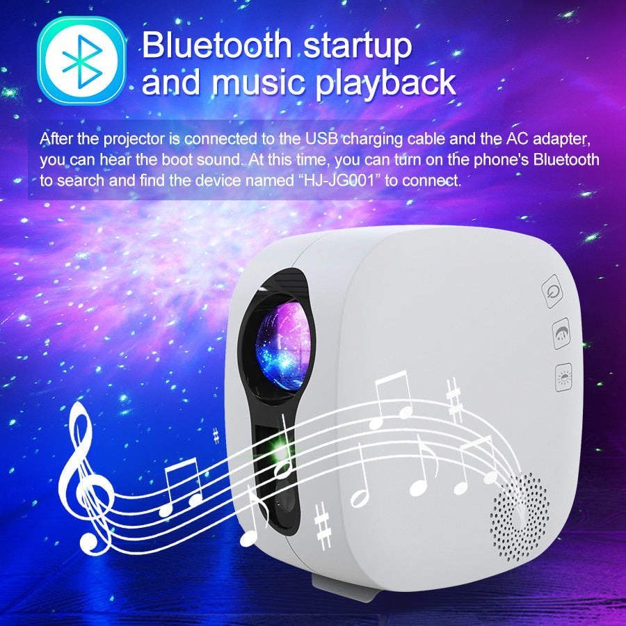 Galaxy Glow Rotating Starry Sky Projector - Image 2