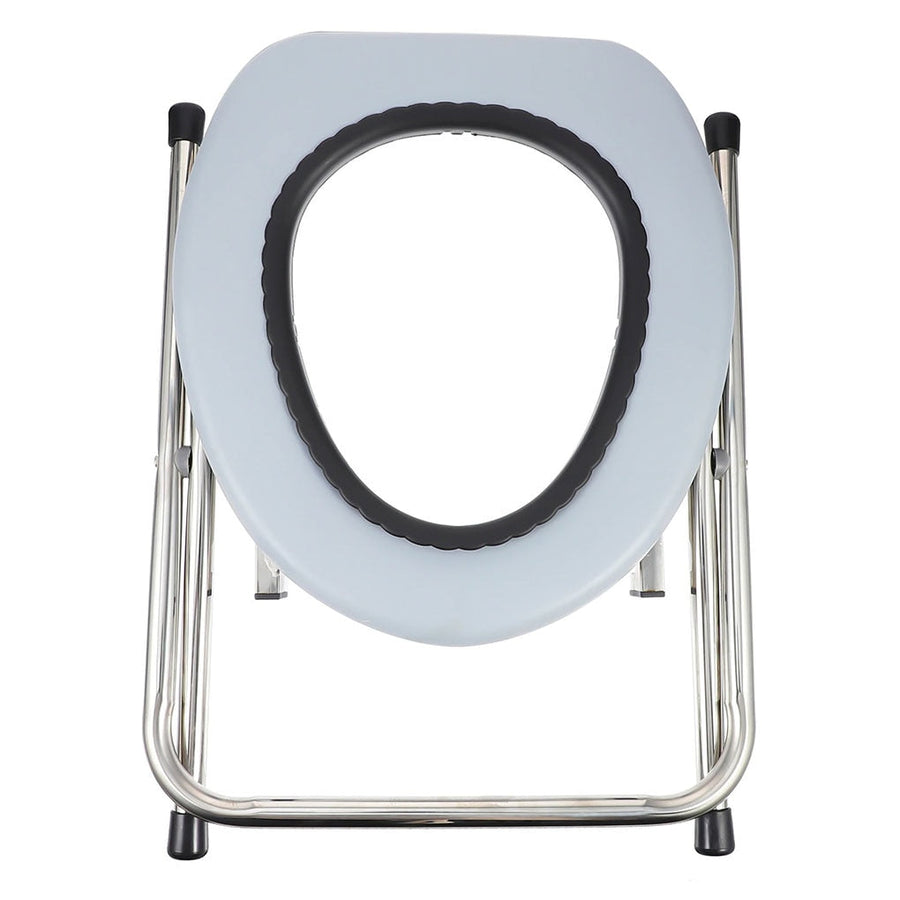Senior Support Bathroom Helper Foldable Potty Chair - Image 3