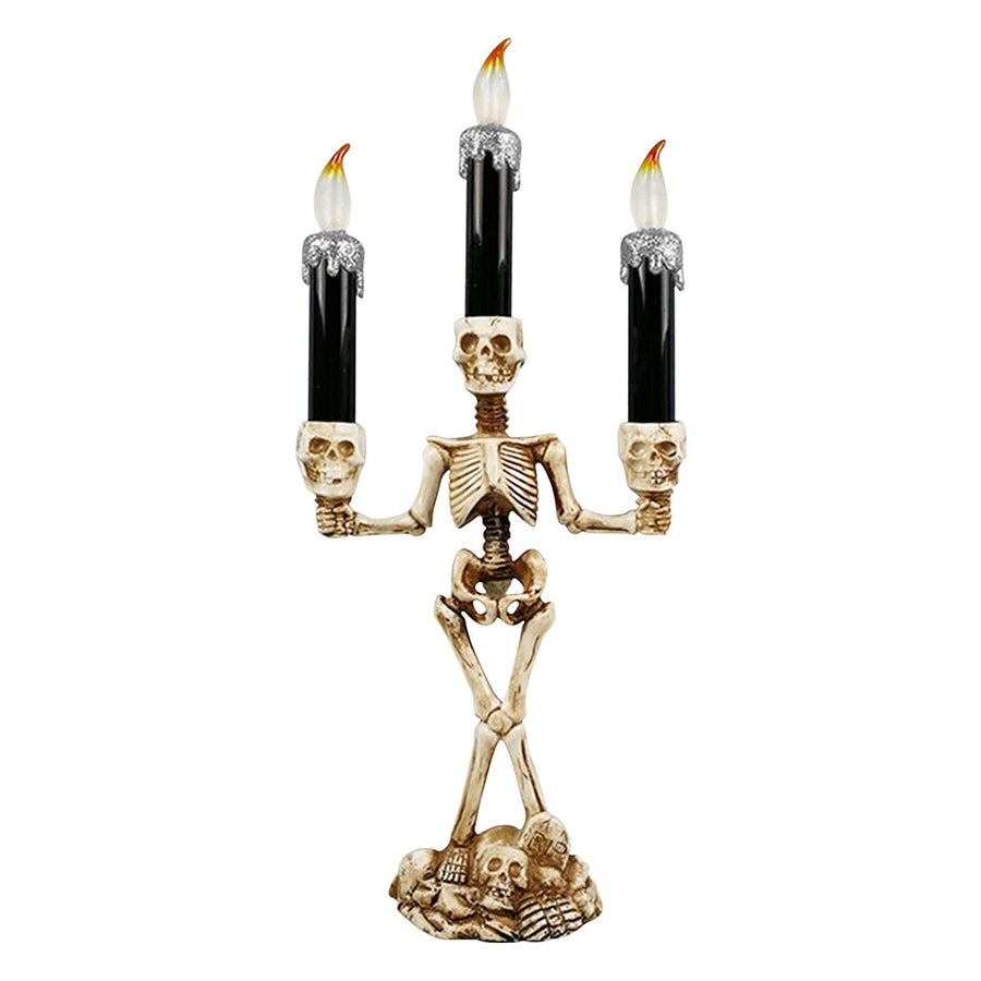 Scary Skeleton Halloween Candle Lights - Image 7