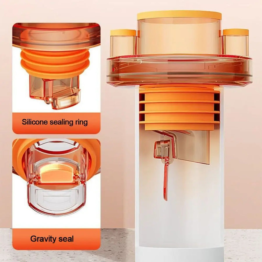Odor Prevention Automatic Drainage Pipe Adapter Drainer - Image 3