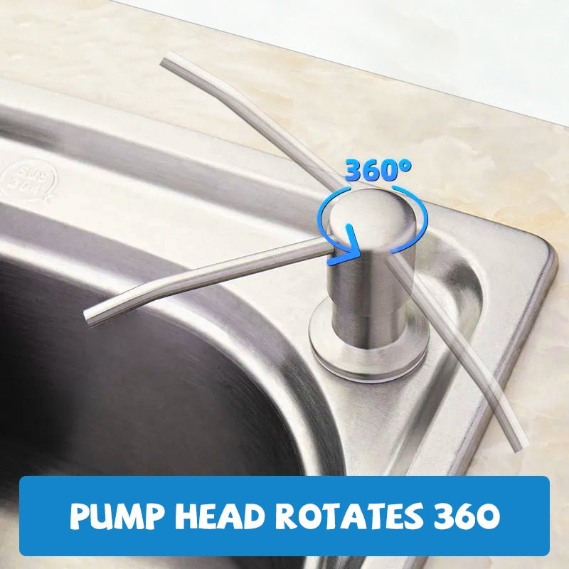Kitchen Sink Built-in Liquid Soap Dispenser Kit - Image 1