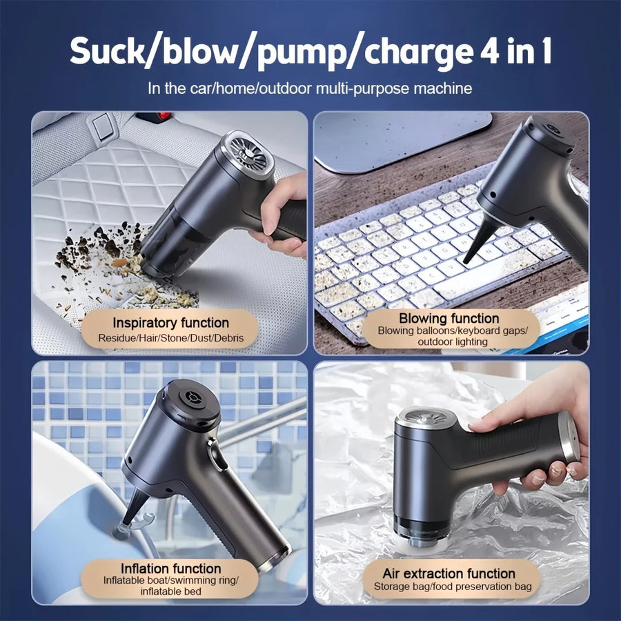 Hyper Clean Wireless Portable Vacuum Cleaner - Image 4