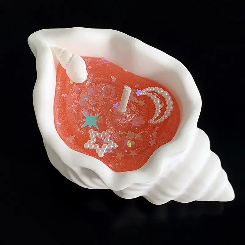 Handmade Sea Shell Starfish Aromatherapy Candle - Image 9