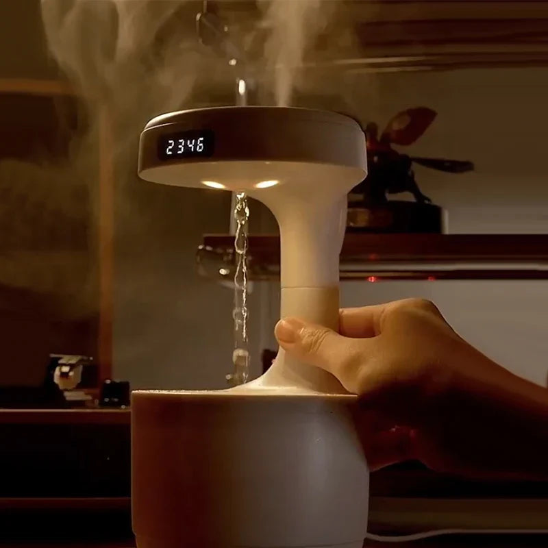 Anti-Gravity Water Droplet Air Humidifier Night Lamp - Image 0