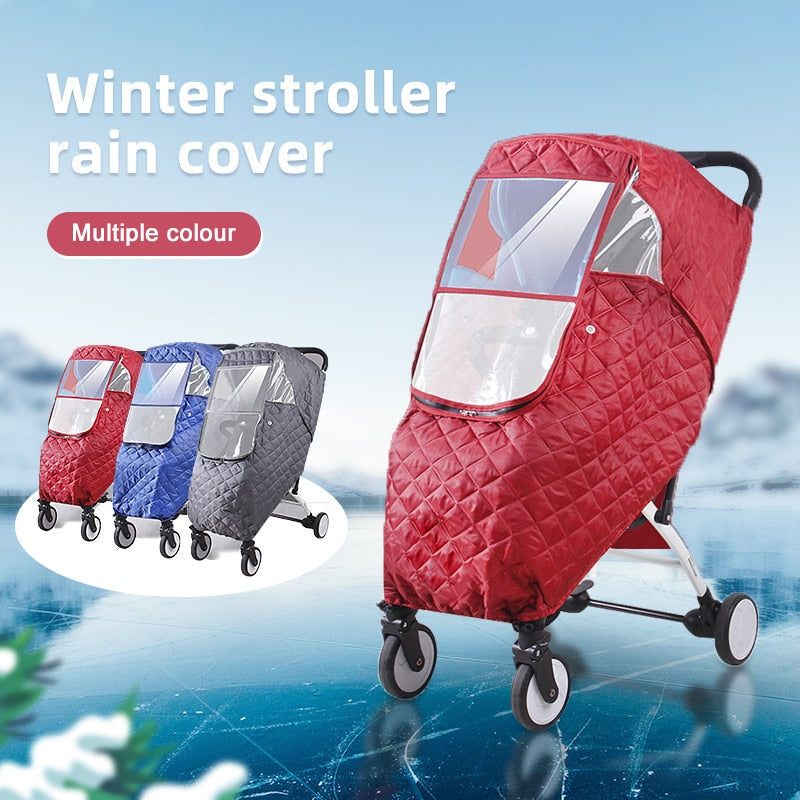 Baby Anytime Windproof Stroller Cover - Image 1