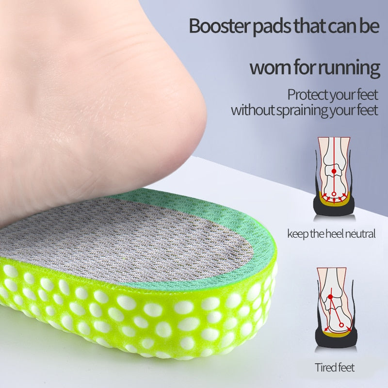 Soft Feet Unisex Breathable Elevated Shoe Insoles - Image 8