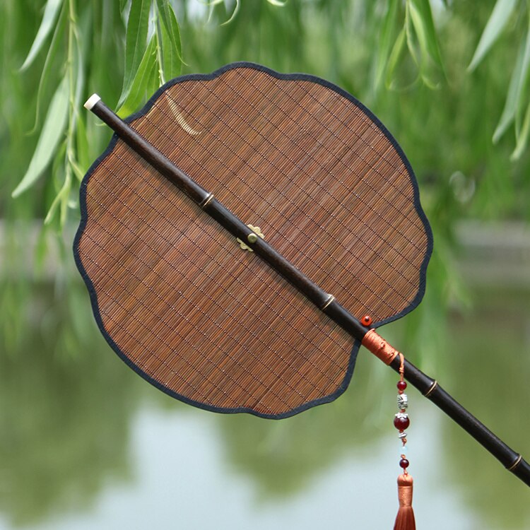 Foldable Bamboo Silk Hand Fan - Image 15