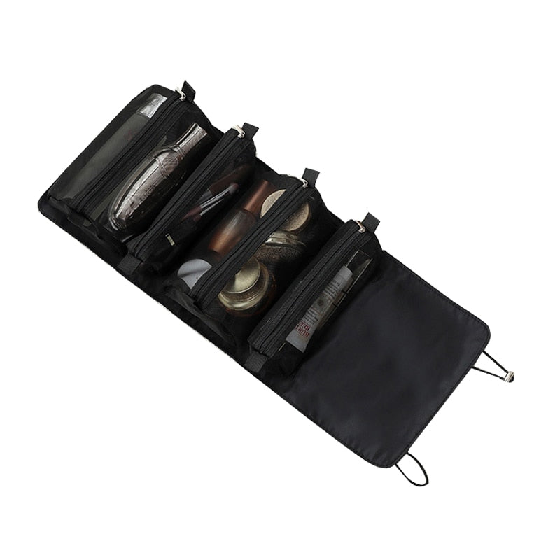 Foldable Detachable Mesh Cosmetic Travel Bag - Image 16
