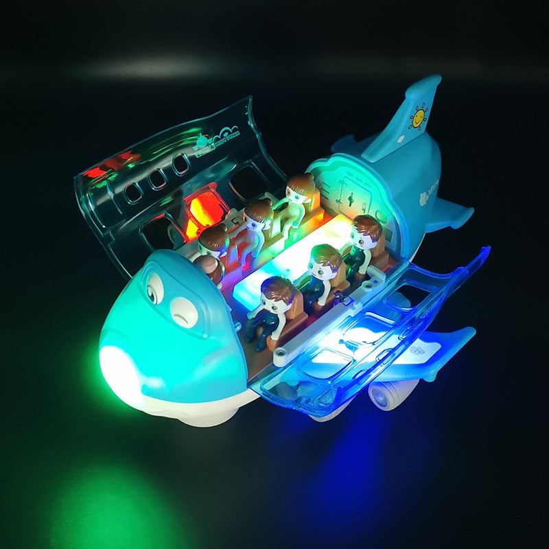 Kids Music Electric Assembled Airbus Toy - Image 1