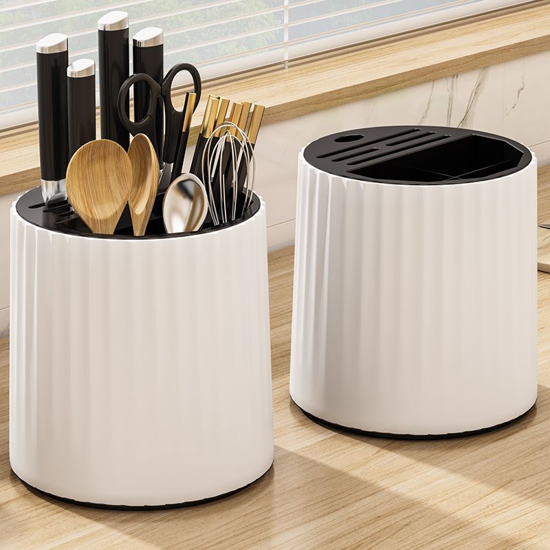 Easy Storage Cylinder Kitchen Silverware Holder - Image 1