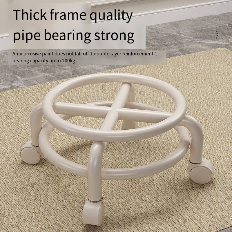RollEase Mini Rolling Elegant Low Stool - Image 12