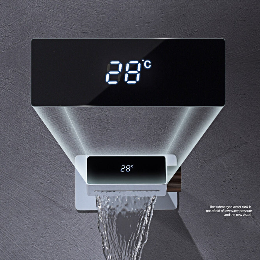 High-End Digital Display Futuristic Bathroom Faucet - Image 3