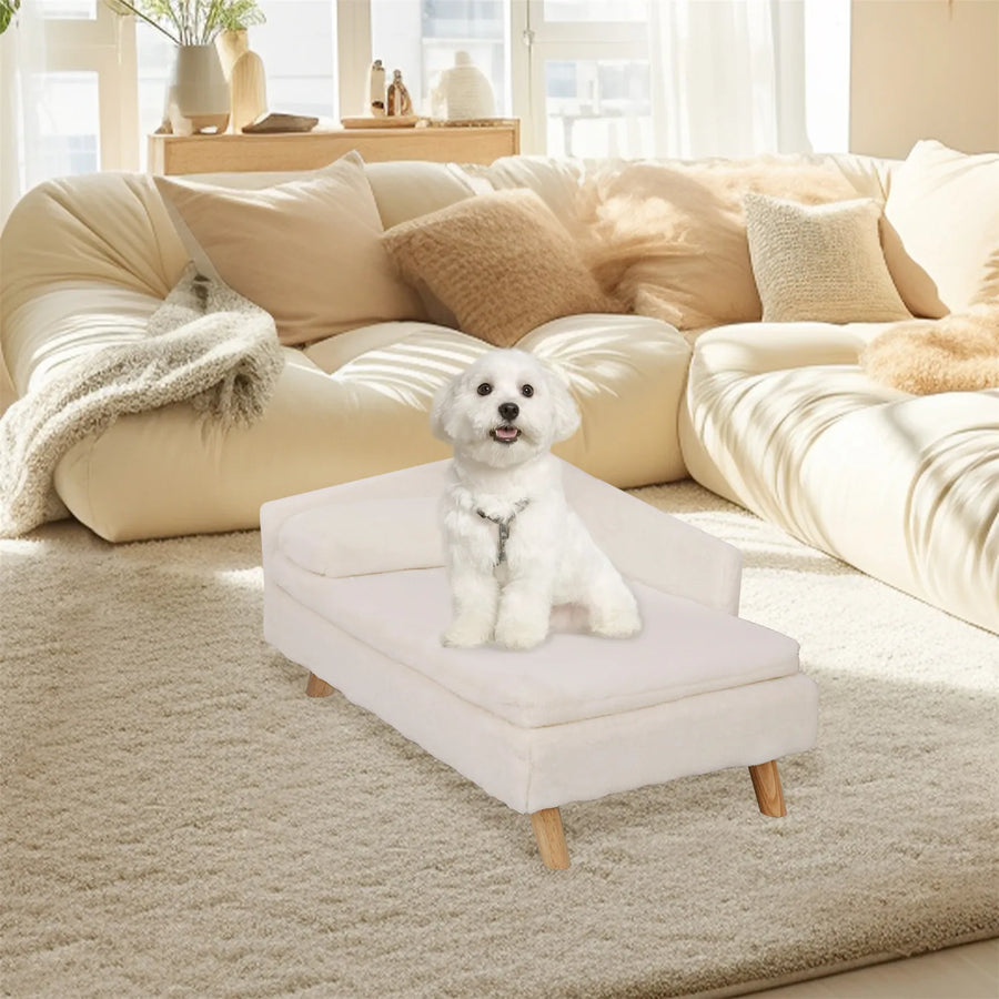 Premium Soft Upholstered Pet Lounger - Image 1