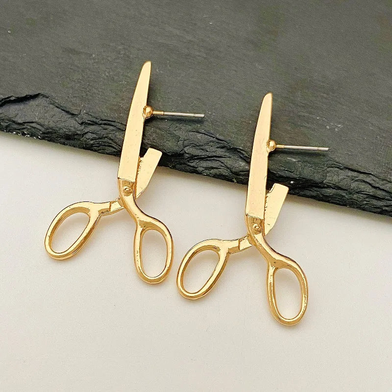 Scissor Design Artisan Earrings - Image 4