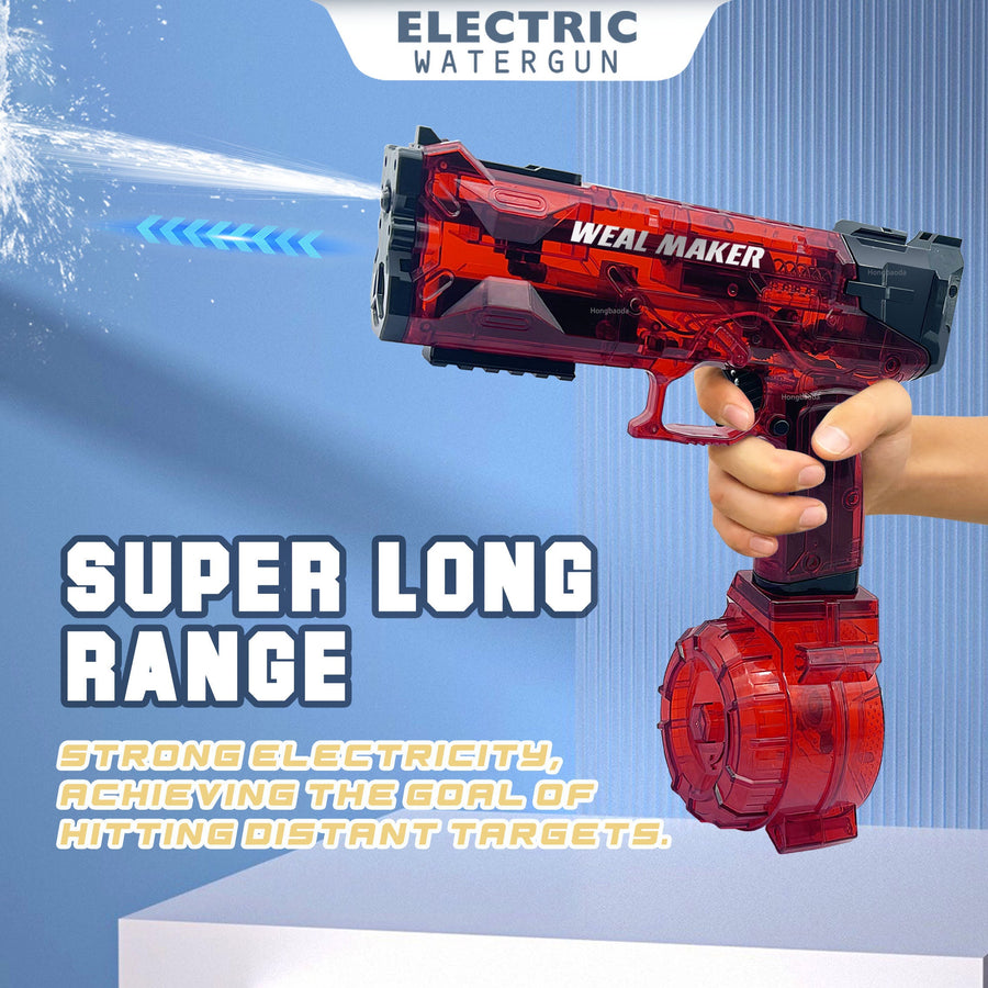 Kids Electric Aqua Fun Water Toy Gun - Image 1