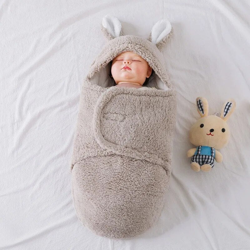 Bunny Bundle Baby Wrap Sleeping Bag - Image 9