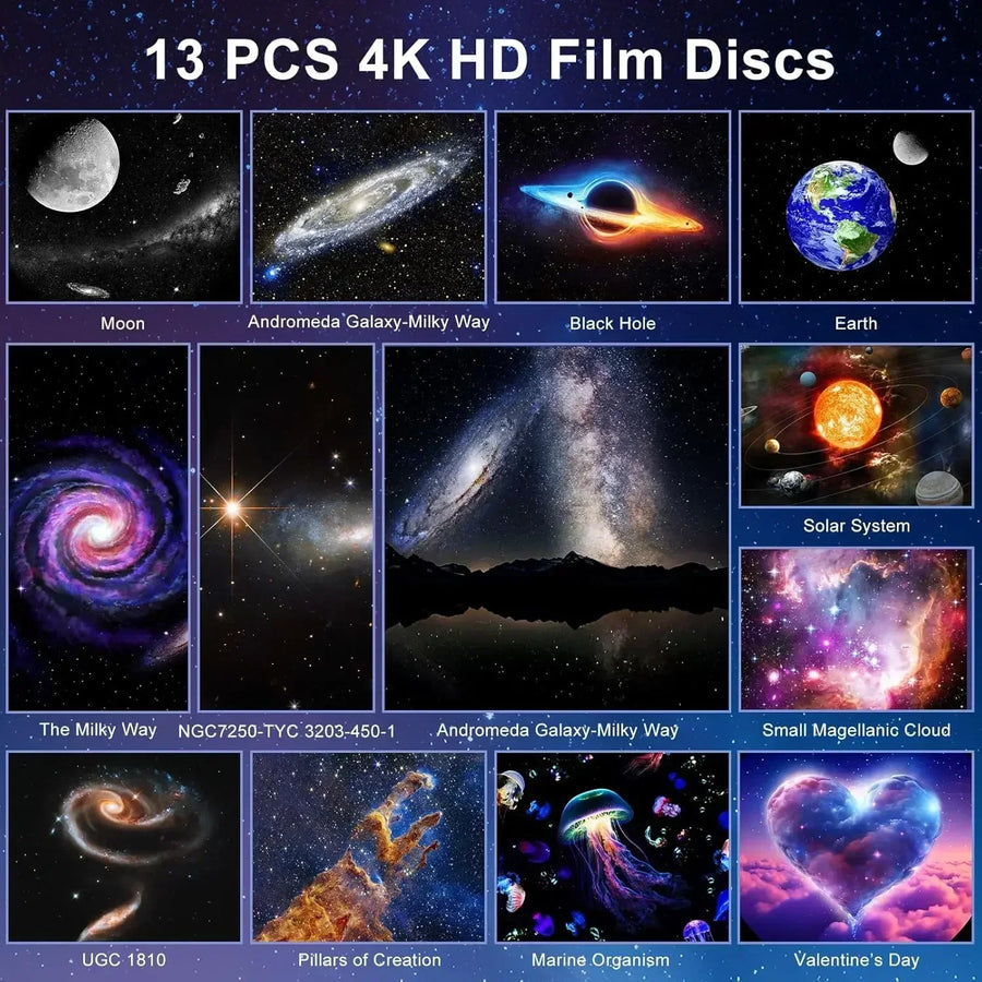 Deep Universe HD LED Projector - Image 1