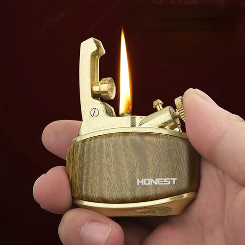 Retro Creative Compact One-Click Ignition Windproof Lighter - Image 0
